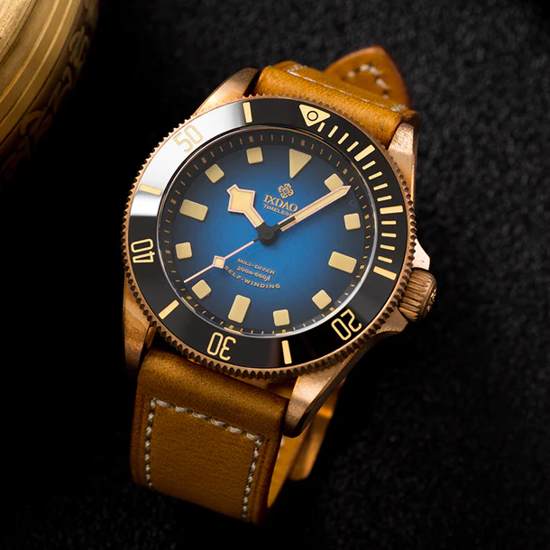 ☆Back to School Sale☆IXDAO Bronze 39mm Automatic Dive Watch IXDAO Watch Official Store