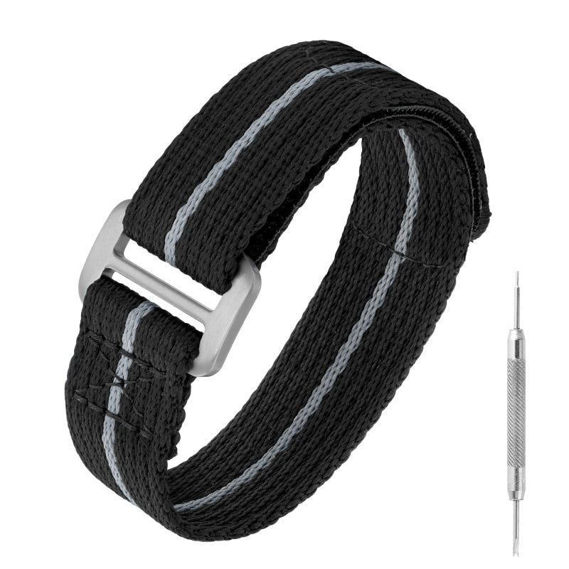 Titanium Buckle Soft Nylon Magic Strap 20mm/22mm IXDAO Watch Official Store