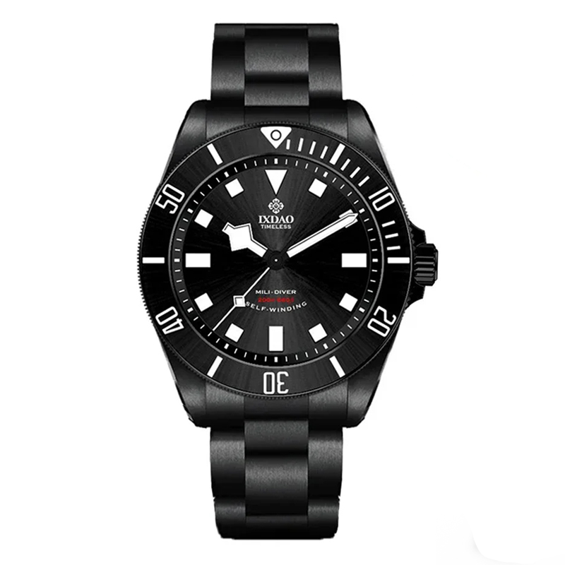 IXDAO Titanium 39mm Black Vader Automatic Dive Watch IXDAO Watch Official Store