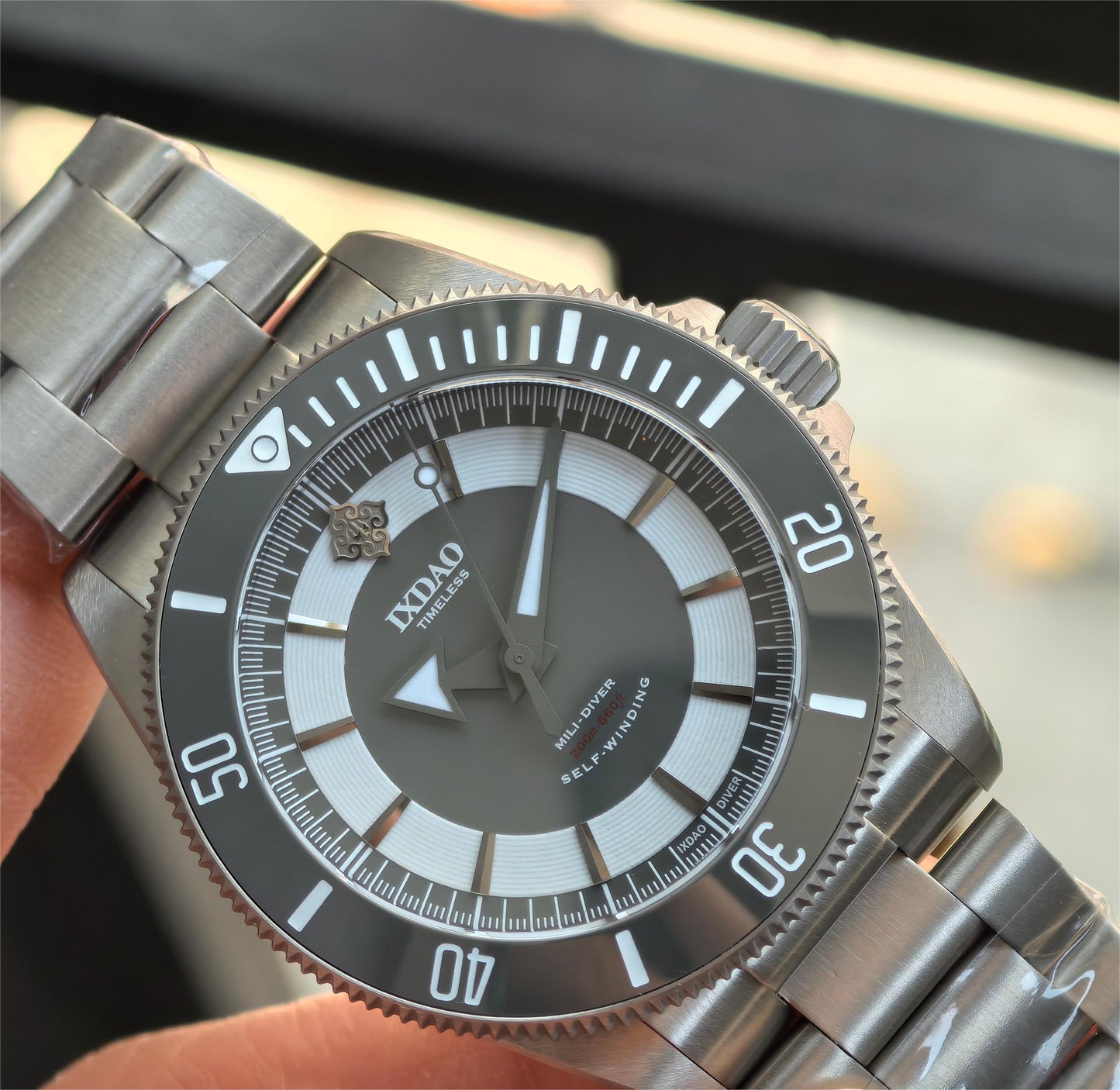 IXDAO Titanium 39mm Automatic Dive Watch-New dial IXDAO Watch Official Store