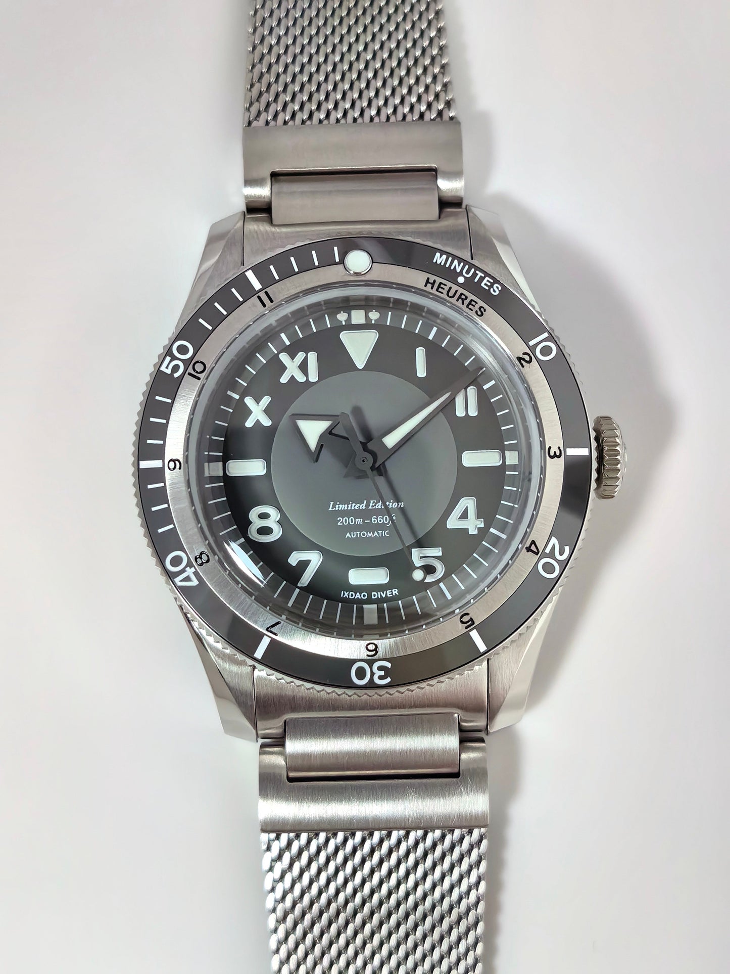 IXDAO 5305 Elegant Professional Dive Watch V3-California Yellow Dial IXDAO Watch Official Store