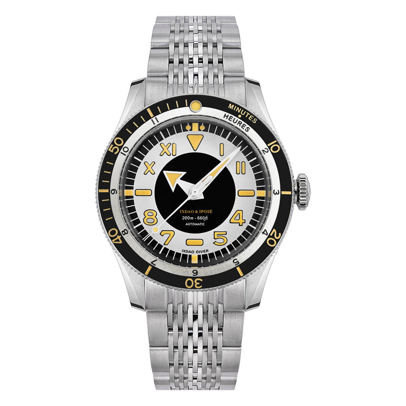 IXDAO 5305 Elegant Professional Dive Watch V3-California Yellow Dial IXDAO Watch Official Store