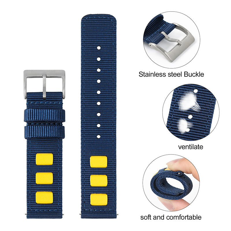 Quick release fashion nylon fabric strap IXDAO Watch Official Store