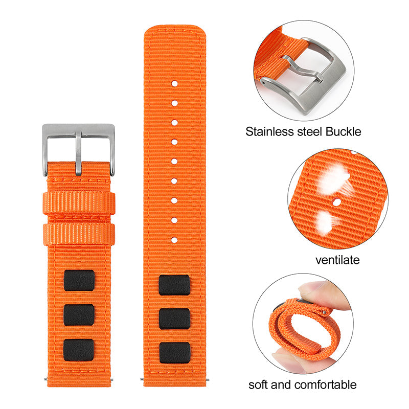 Quick release fashion nylon fabric strap IXDAO Watch Official Store