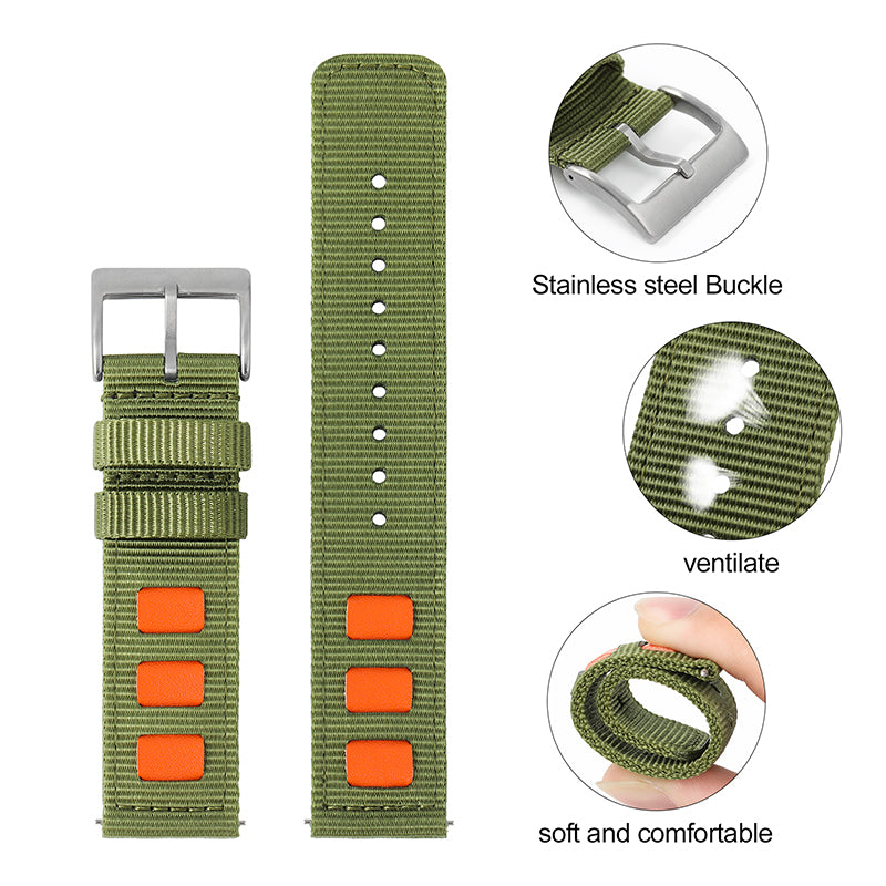 Quick release fashion nylon fabric strap IXDAO Watch Official Store