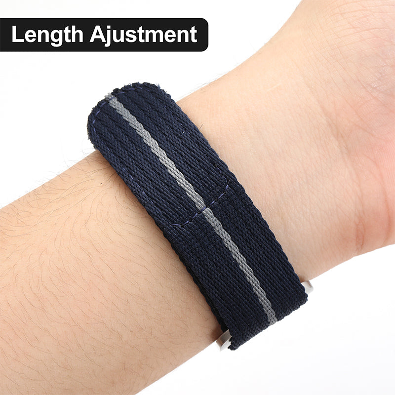 20mm/22mm Soft Nylon Magic Tape Watchband IXDAO Watch Official Store