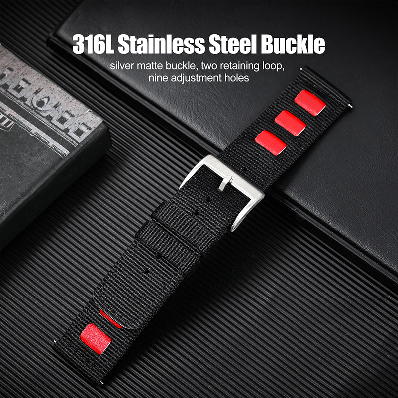 Quick release fashion nylon fabric strap IXDAO Watch Official Store