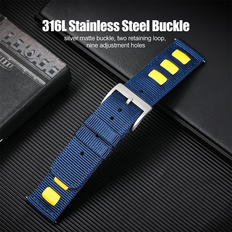 Quick release fashion nylon fabric strap IXDAO Watch Official Store