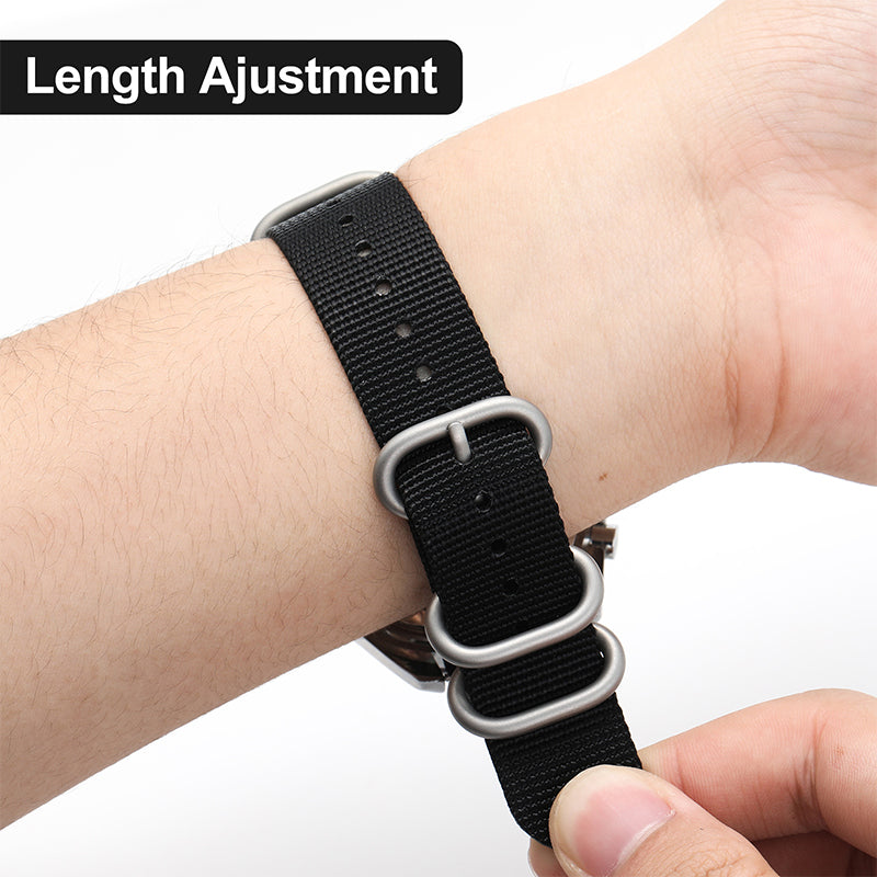 Thick Premium Woven Nylon Military Watch Strap Band IXDAO Watch Official Store