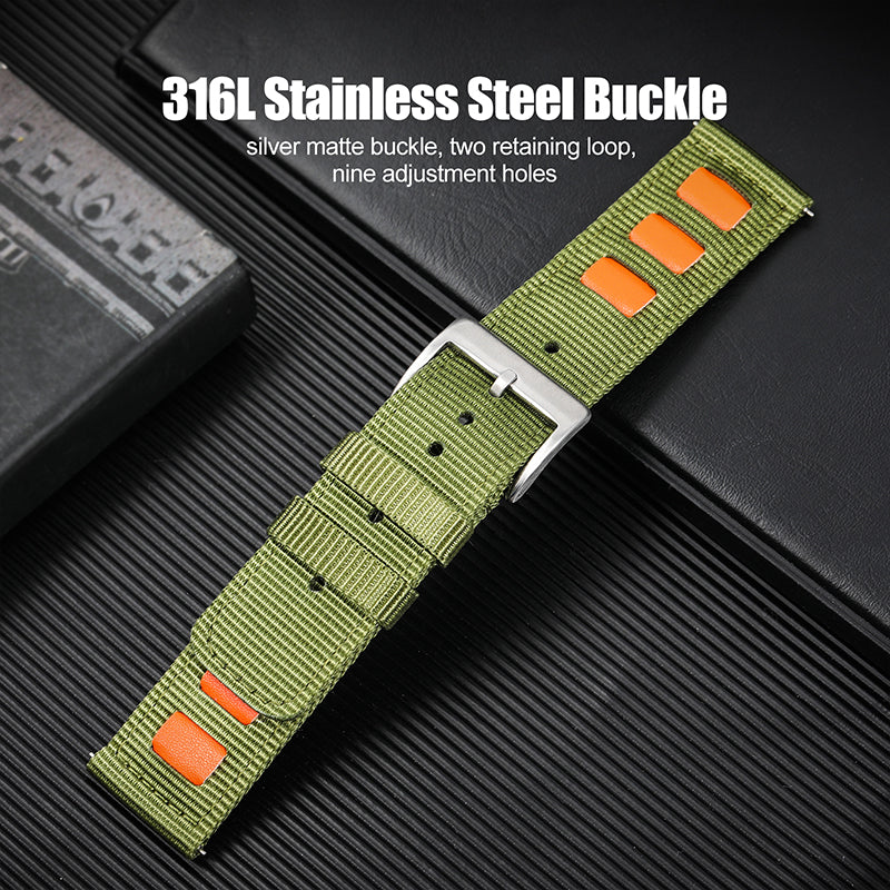 Quick release fashion nylon fabric strap IXDAO Watch Official Store
