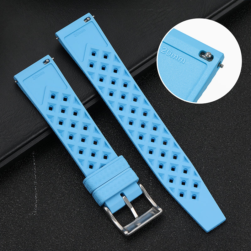 Premium-Grade Tropical FKM Rubber Watch Strap IXDAO Watch Official Store