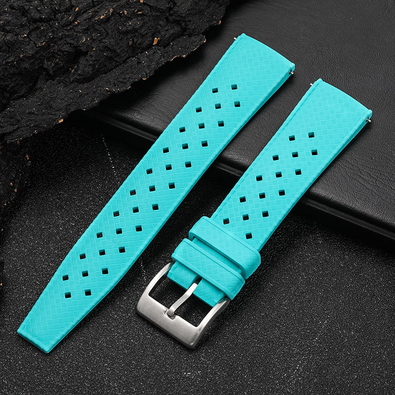 Premium-Grade Tropical FKM Rubber Watch Strap IXDAO Watch Official Store