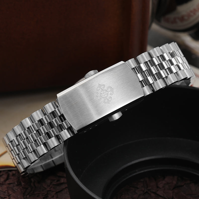 IXDAO 6542 Vintage 38MM NH34 GMT 904L Automatic Dive Watch Grey Dial IXDAO Watch Official Store