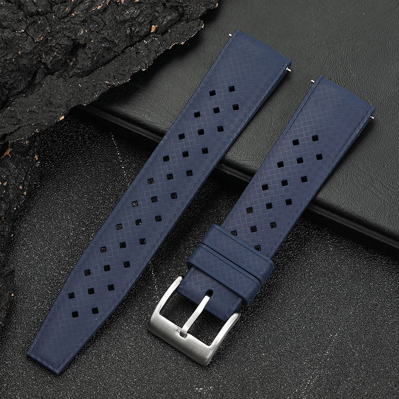 Premium-Grade Tropical FKM Rubber Watch Strap IXDAO Watch Official Store