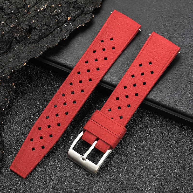 Premium-Grade Tropical FKM Rubber Watch Strap IXDAO Watch Official Store
