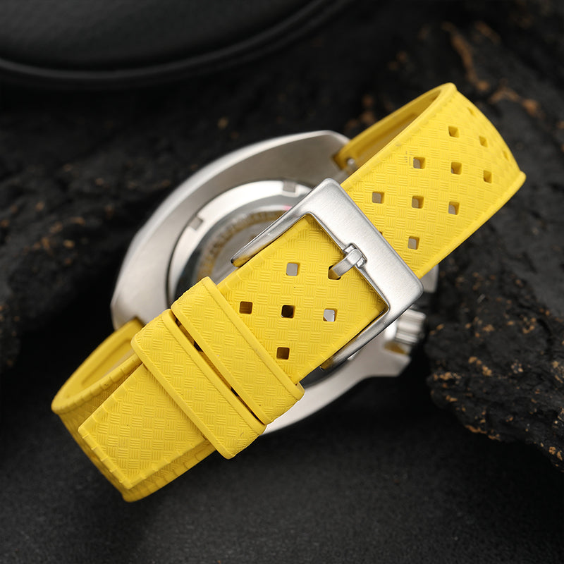 Premium-Grade Tropical FKM Rubber Watch Strap IXDAO Watch Official Store