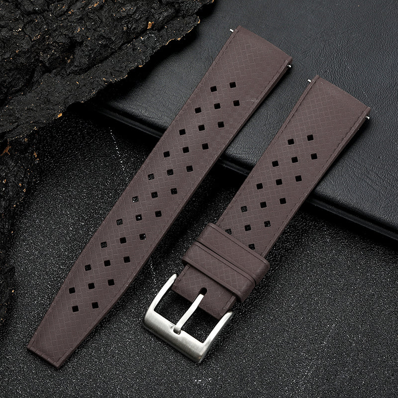 Premium-Grade Tropical FKM Rubber Watch Strap IXDAO Watch Official Store