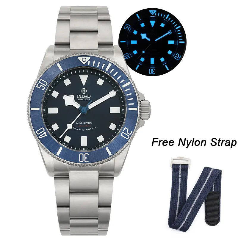 IXDAO Titanium 39mm Automatic Dive Watch IXDAO OFFICIAL STORE