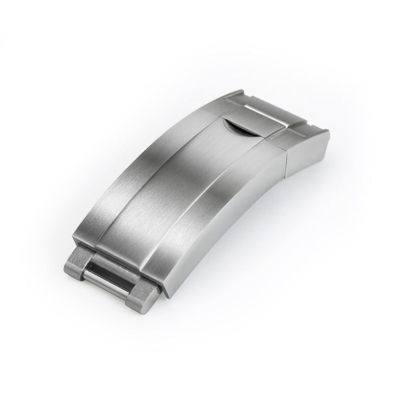 Adjustable Stainless Steel Watchband Buckle Solid Brushed Mid polised clasp IXDAO Watch Official Store