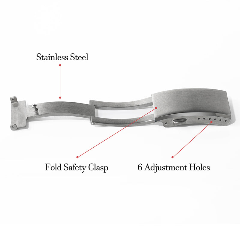 6 Holes Adjustment Watch Clasp Buckle IXDAO Watch Official Store