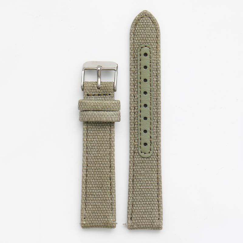 Leather Nylon Canvas Strap Watchband IXDAO Watch Official Store