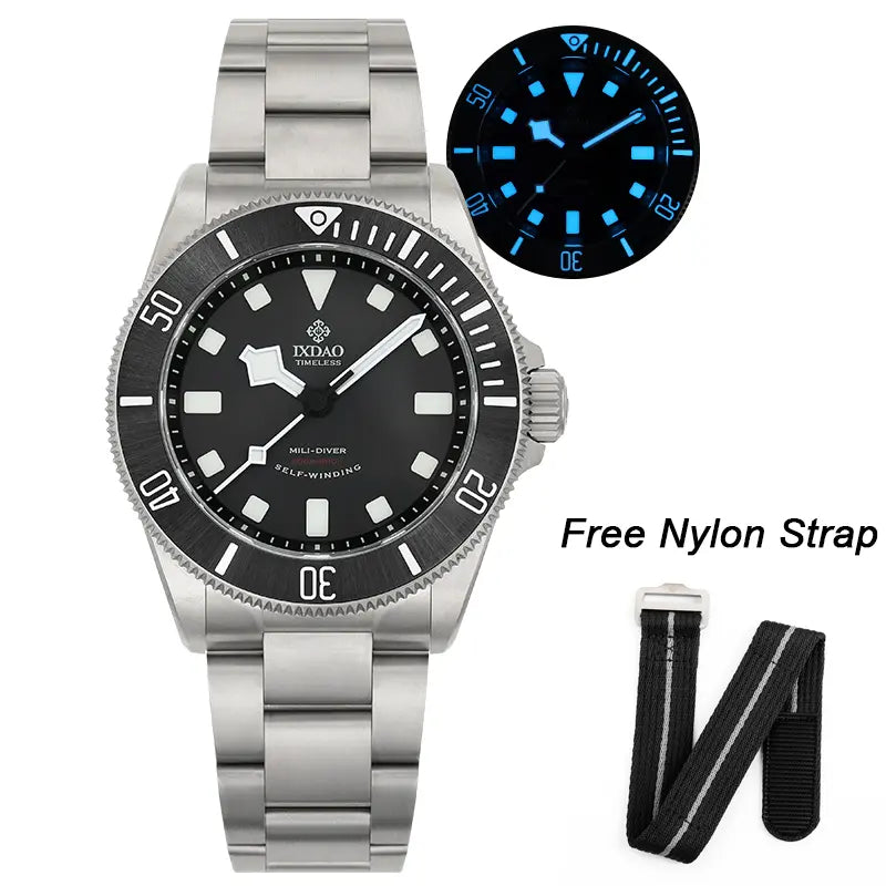 IXDAO Titanium 39mm Automatic Dive Watch IXDAO OFFICIAL STORE