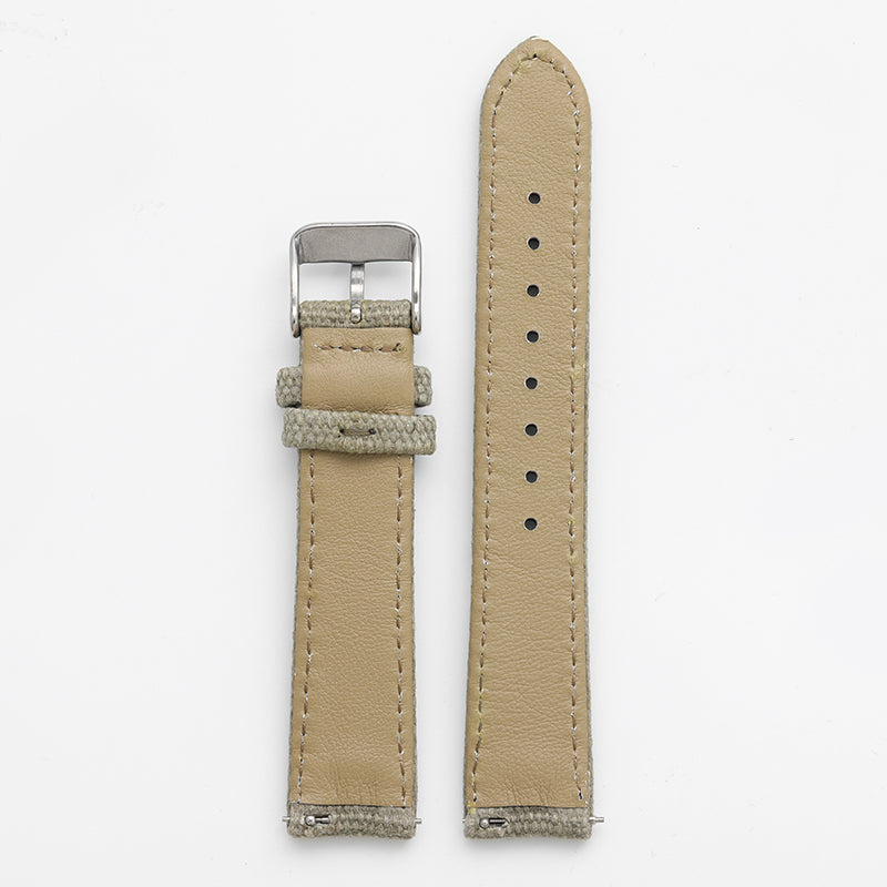 Leather Nylon Canvas Strap Watchband IXDAO Watch Official Store