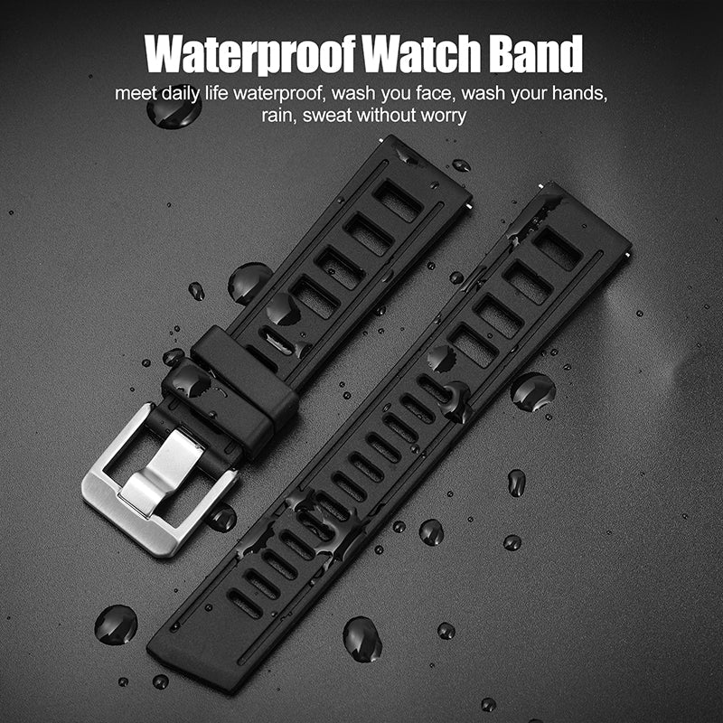 Premium Grade Rubber Dive Watchband IXDAO Watch Official Store