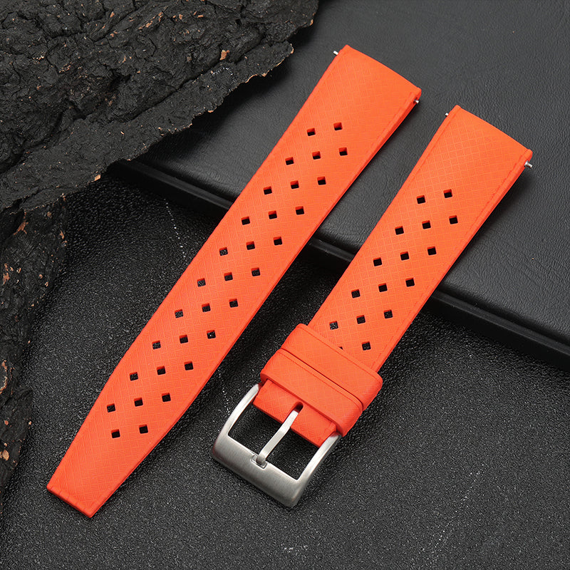 Premium-Grade Tropical FKM Rubber Watch Strap IXDAO Watch Official Store