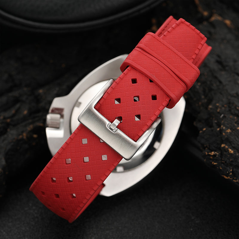 Premium-Grade Tropical FKM Rubber Watch Strap IXDAO Watch Official Store
