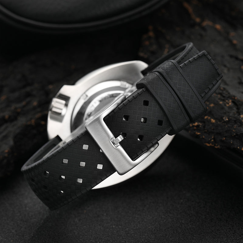 Premium-Grade Tropical FKM Rubber Watch Strap IXDAO Watch Official Store