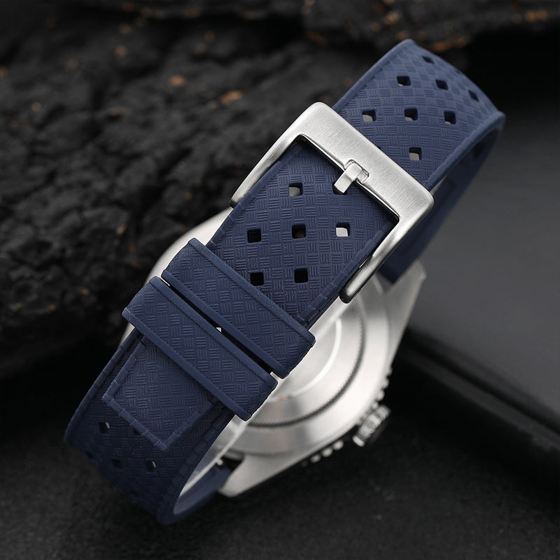 Premium-Grade Tropical FKM Rubber Watch Strap IXDAO Watch Official Store