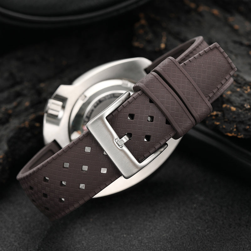 Premium-Grade Tropical FKM Rubber Watch Strap IXDAO Watch Official Store