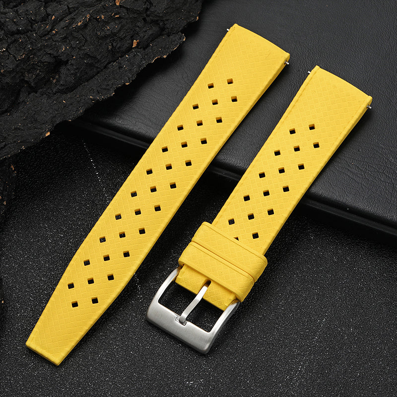 Premium-Grade Tropical FKM Rubber Watch Strap IXDAO Watch Official Store