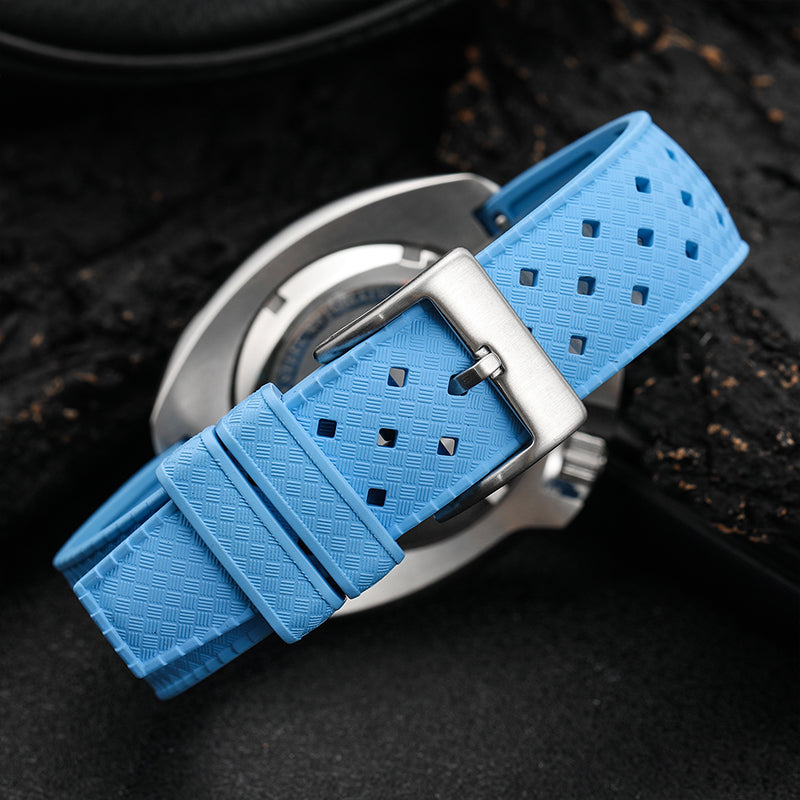Premium-Grade Tropical FKM Rubber Watch Strap IXDAO Watch Official Store