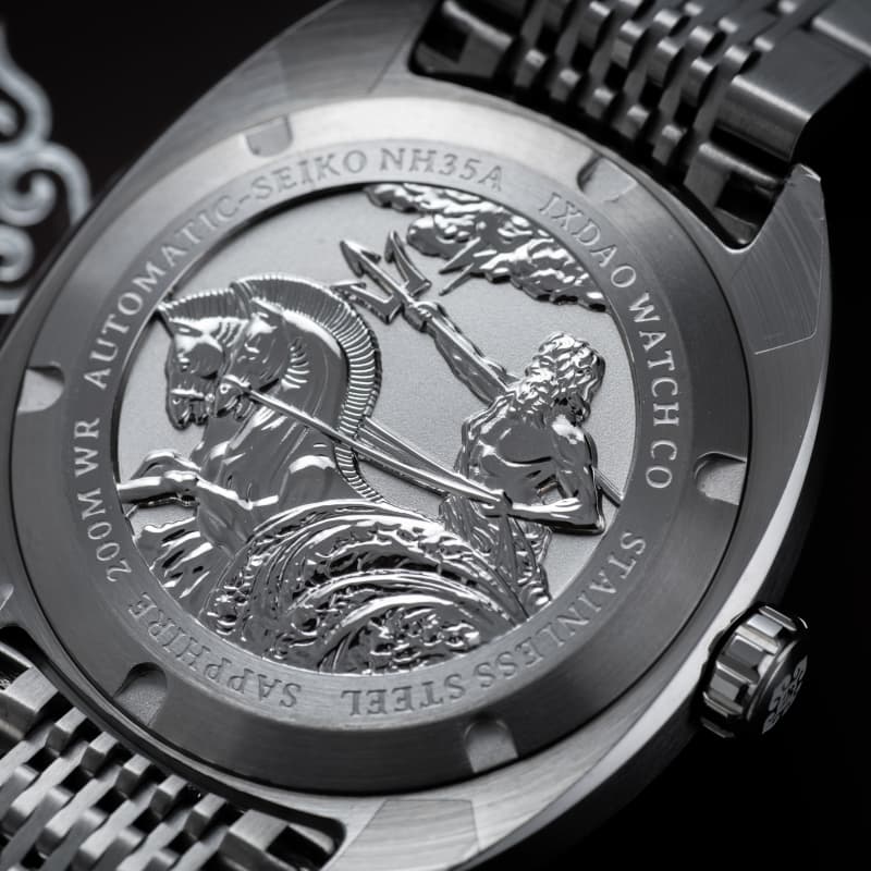 ★New Arrival★IXDAO Abyssal Dragon 39.5mm NH35A Automatic Dive Watch(复制) IXDAO Watch Official Store