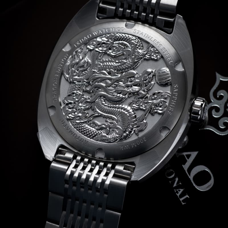 ★New Arrival★IXDAO Abyssal Dragon 39.5mm NH35A Automatic Dive Watch(复制) IXDAO Watch Official Store