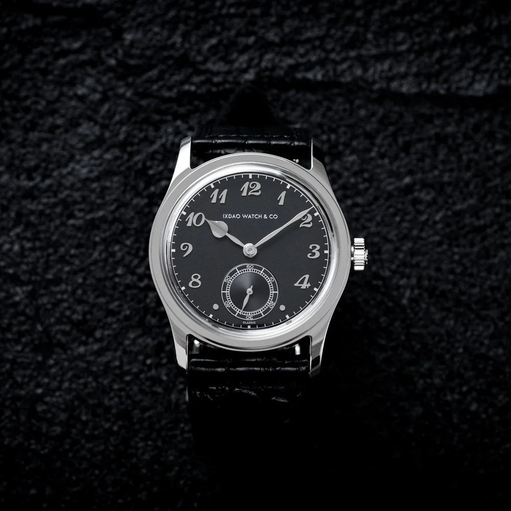 IXDAO 36.8mm VD78 Quartz Dress Watch Black Dial IXDAO Watch Official Store