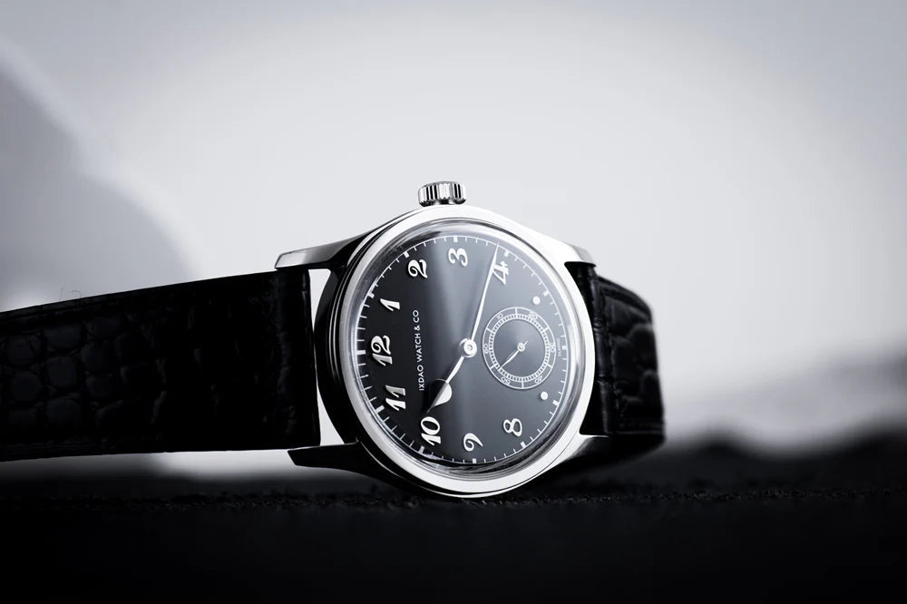 IXDAO 36.8mm VD78 Quartz Dress Watch Black Dial IXDAO Watch Official Store