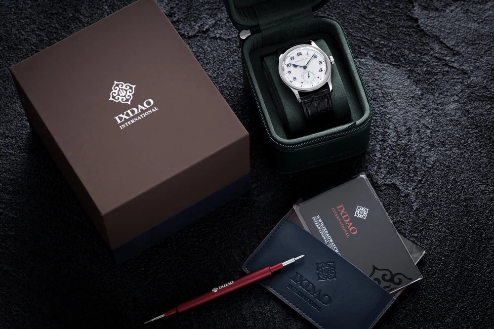 IXDAO 36.8mm VD78 Quartz Dress Watch Black Dial IXDAO Watch Official Store