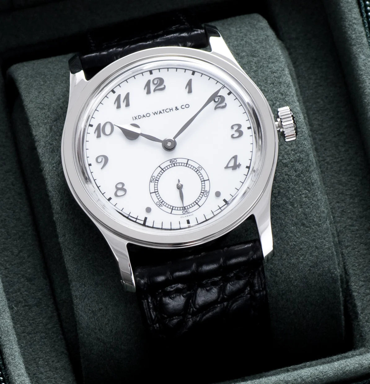 IXDAO 36.8mm VD78 Quartz Dress Watch White Dial IXDAO Watch Official Store