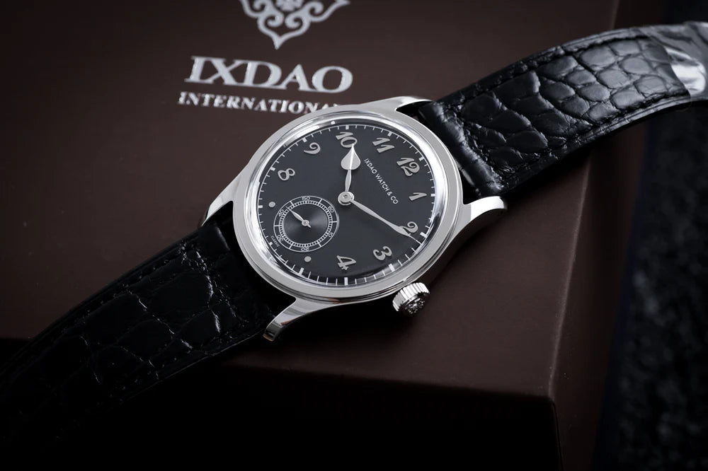 IXDAO 36.8mm VD78 Quartz Dress Watch Black Dial IXDAO Watch Official Store