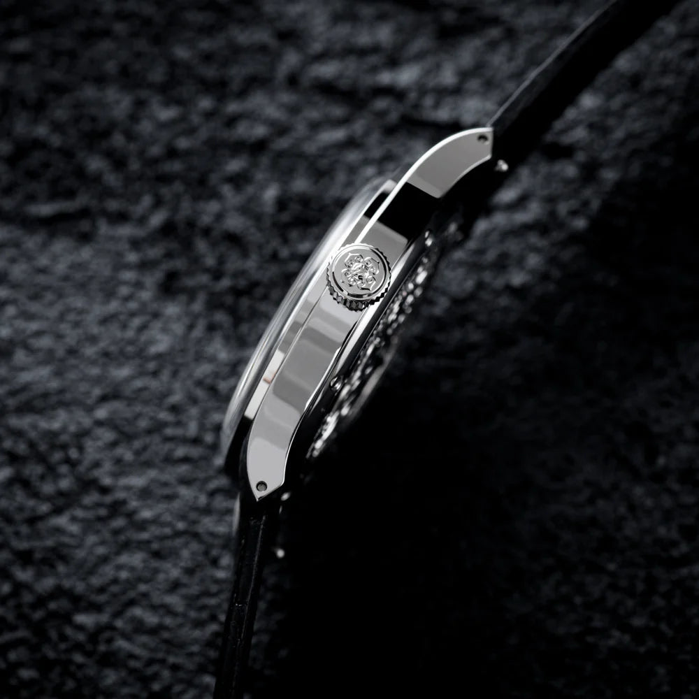 IXDAO 36.8mm VD78 Quartz Dress Watch Black Dial IXDAO Watch Official Store