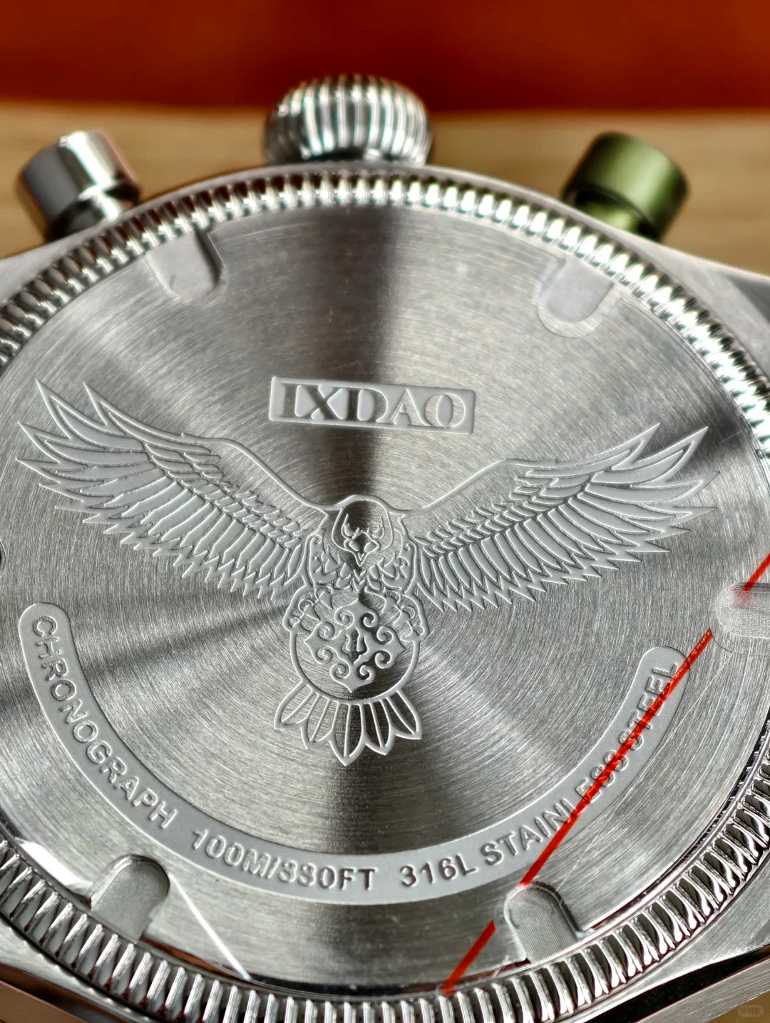 ★Early Bird★IXDAO 39mm VK64 Pilot Chronograph Watch Green Dial