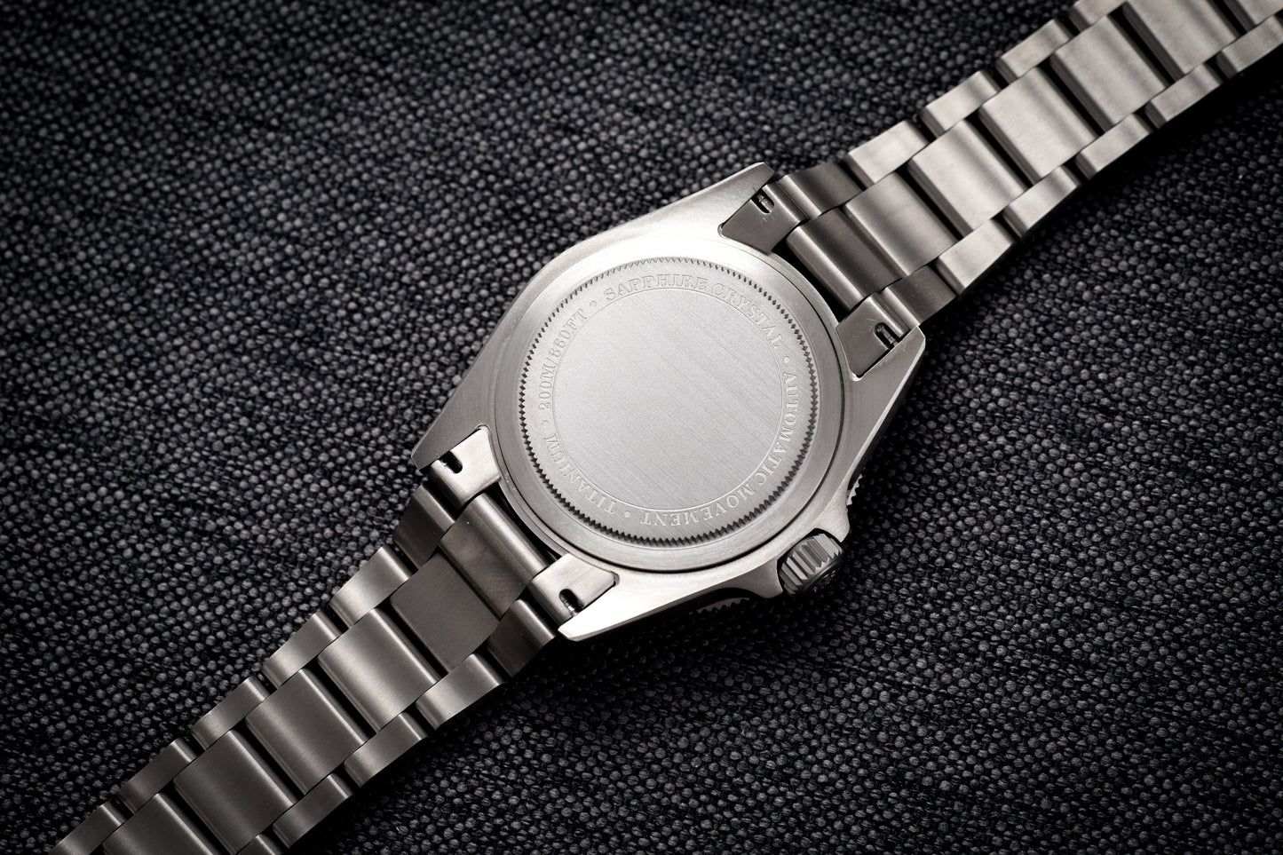 IXDAO Titanium 39mm Automatic Dive Watch Black Dial 15 Scale Bezel IXDAO Watch Official Store