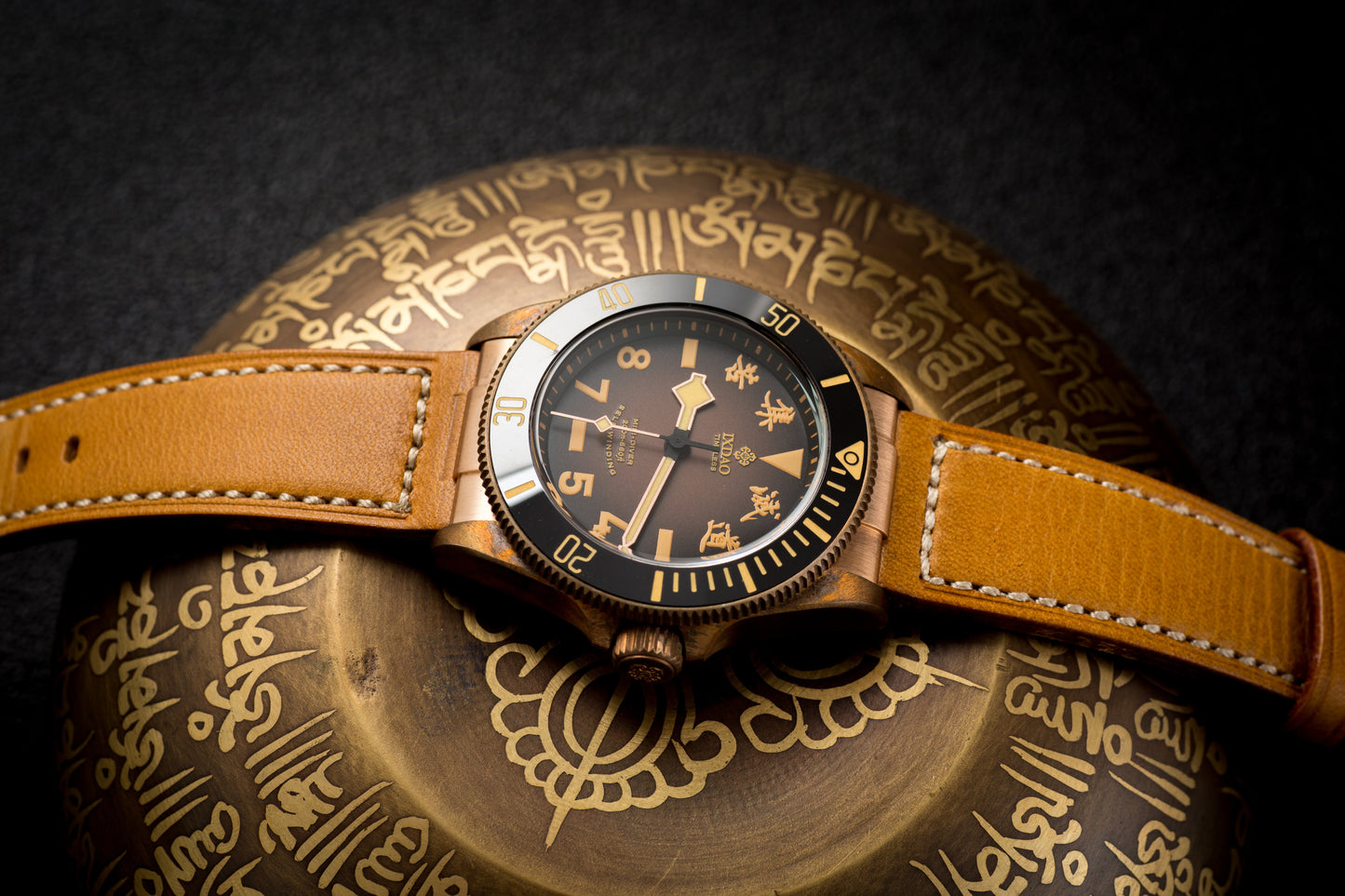 ☆Back to School Sale☆IXDAO Bronze 39mm Automatic Dive Watch IXDAO Watch Official Store