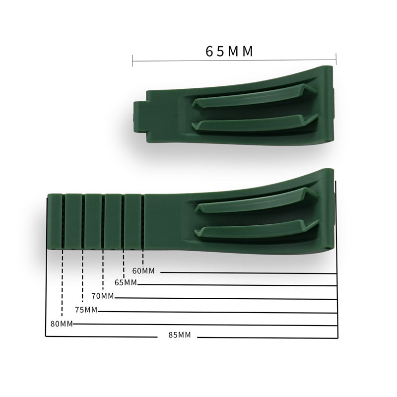 ★New Arrivals★Cut-to-Size TPU Rubber Watch Strap IXDAO Watch Official Store