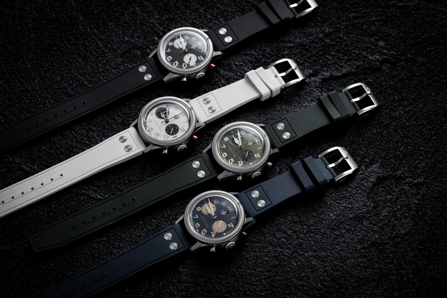 ★Early Bird★IXDAO 39mm VK64 Pilot Chronograph Watch