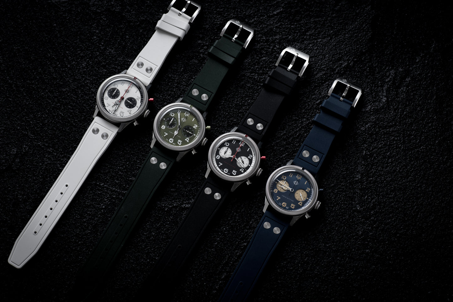 ★Early Bird★IXDAO 39mm VK64 Pilot Chronograph Watch
