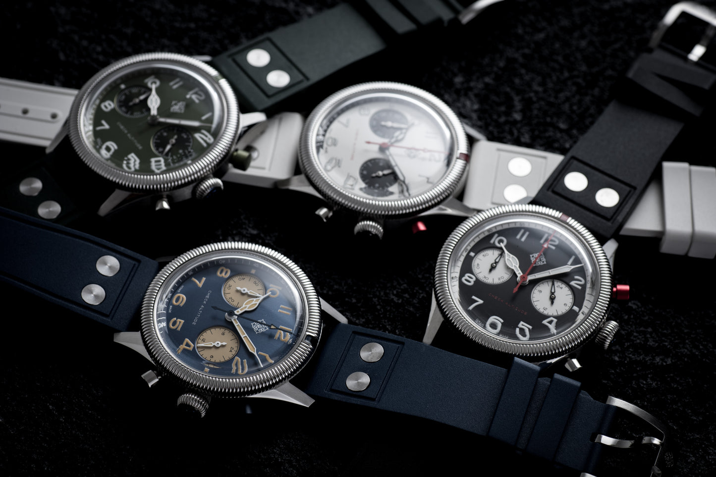 ★Early Bird★IXDAO 39mm VK64 Pilot Chronograph Watch